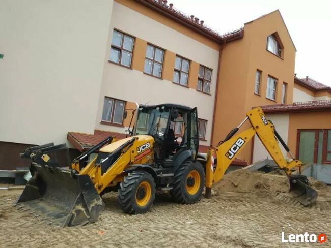 Usługi koparko ładowarką kaparka kucie