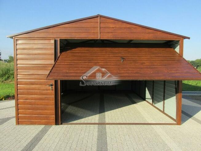 Garaż blaszany PREMIUM