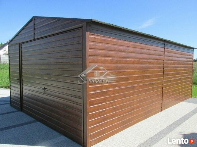 Garaż blaszany PREMIUM