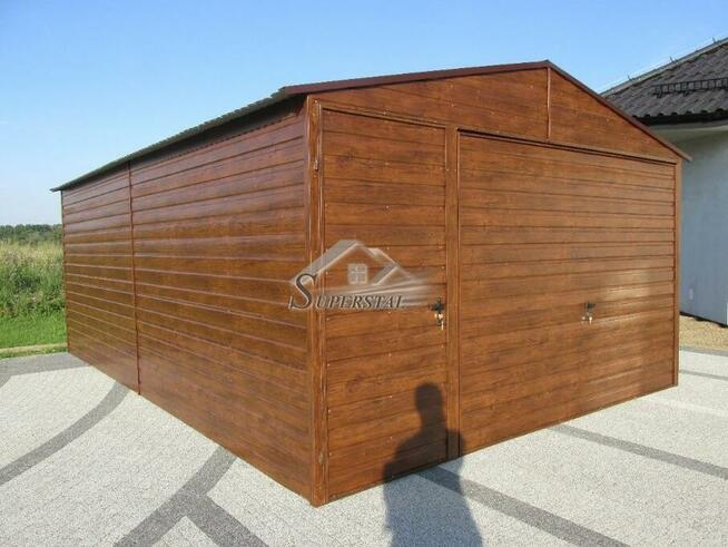 Garaż blaszany PREMIUM