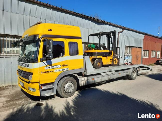 Transport wózków widłowych Pomoc Drogowa PRZEMYŚL