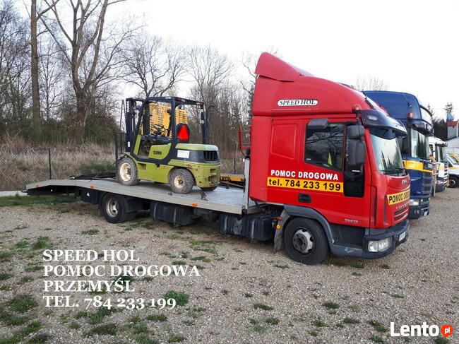 Transport wózków widłowych Pomoc Drogowa PRZEMYŚL