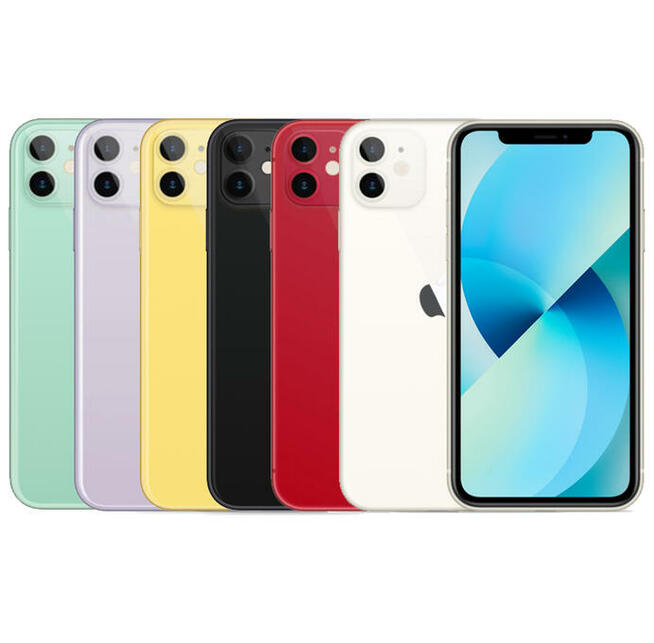 Archiwalne APPLE IPHONE 11 64/128GB | Różne kolory | Rok Gwarancji
