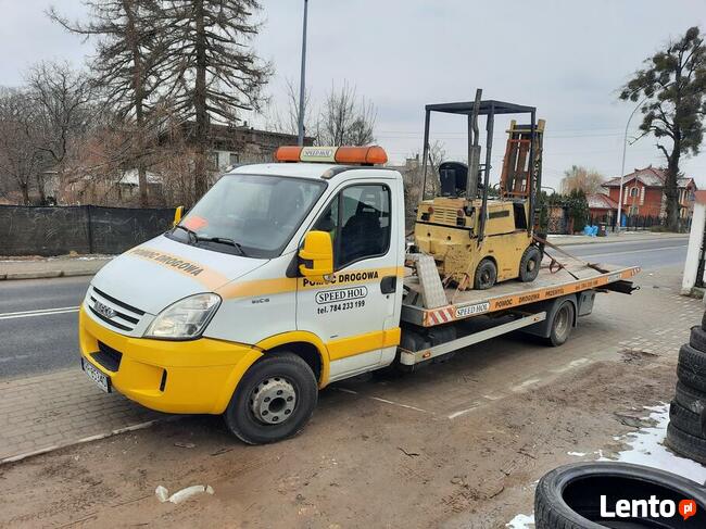 Transport wózków widłowych Pomoc Drogowa PRZEMYŚL