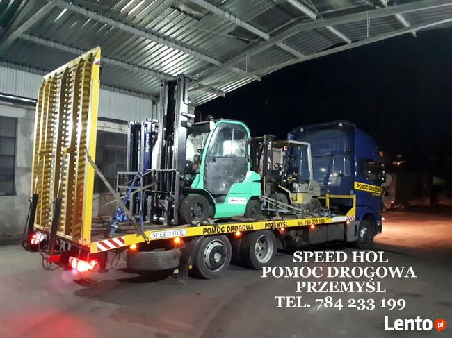 Transport wózków widłowych Pomoc Drogowa PRZEMYŚL