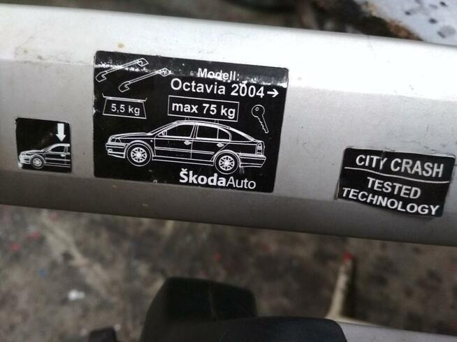 Bagażnik Octavia II liftback oryginalny