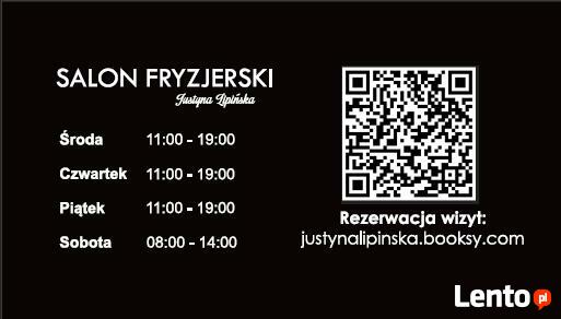Salon fryzjerski Justyna Lipińska