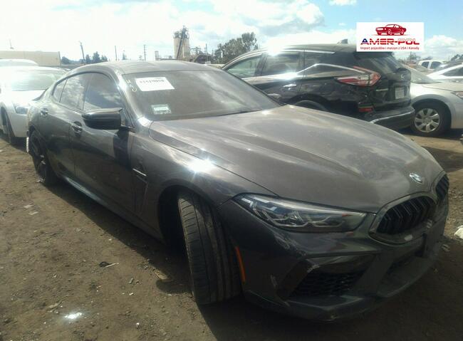 BMW M8 2021, 4.4L, 4x4, od ubezpieczalni