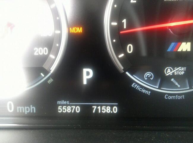 BMW X5 M 2017, 4.4L, 4x4, od ubezpieczalni