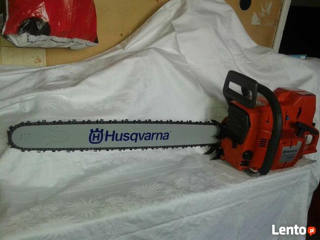 duża piła HUSQVARNA 395 XP moc 7.1KM pilarka mocna