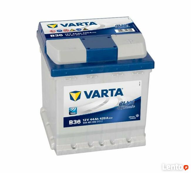 Akumulator VARTA Blue Dynamic B36 44Ah 420A EN kostka