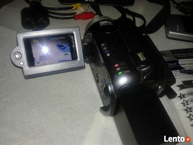 kamera cyfrowa JVC Everio zoom 32 dysk HDD 30gb SD USB