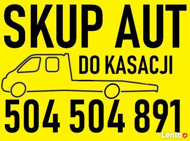 Skup Aut Złomowanie kasacja Kwidzyn tel.504504891