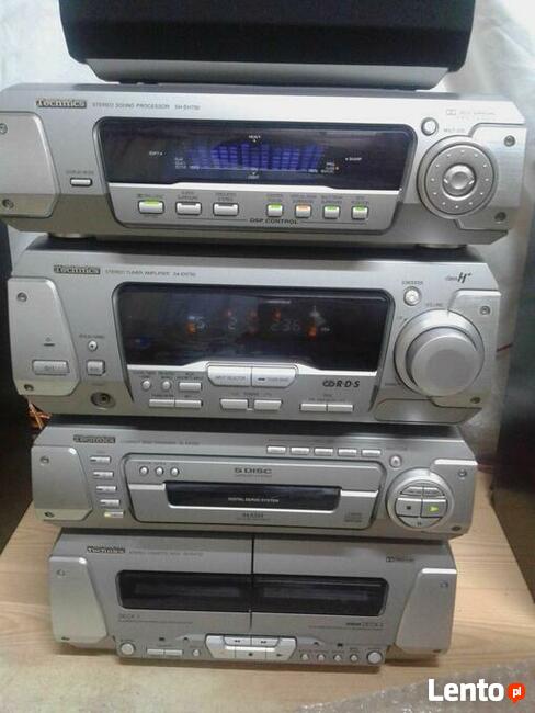 wieża hifi TECHNICS SC-EH 750 rds 5cd kino domowe