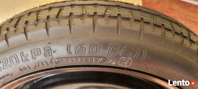 KOŁO DOJAZDOWE 17R 5X114,3 ORYGINAŁ TOYOTA COROLLA ORAZ CHR