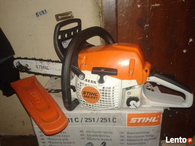 pilarka STIHL MS 231 moc 2,7KM pila jak nowa