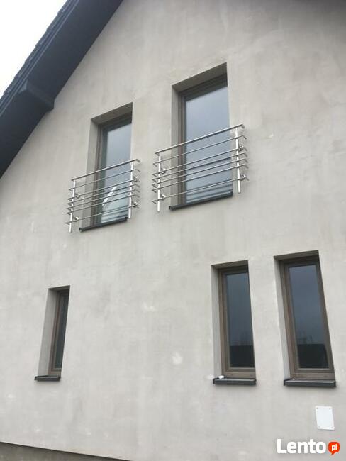 BALUSTRADY, BALKONY ZE STALI NIERDZEWNEJ