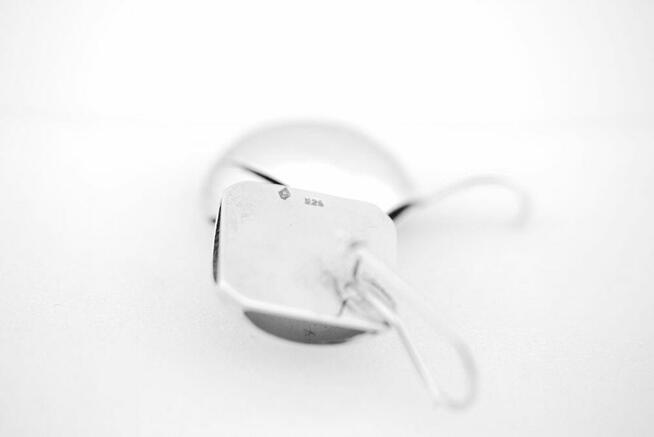 Piękne kolczyki srebrne, biżuteria, srebrna, srebro...