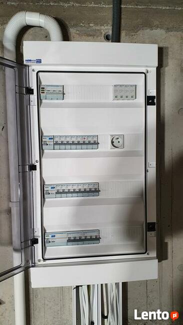 Elektryk Nowy Sącz - Instalacje elektryczne w bruzdach ścien