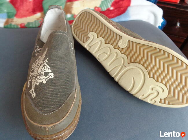 PÓŁbuty nowe wciągane , khaki 38