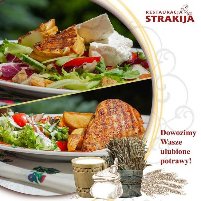 Restauracja Strakija jedzenie Muszyna dowóz GRATIS !!!