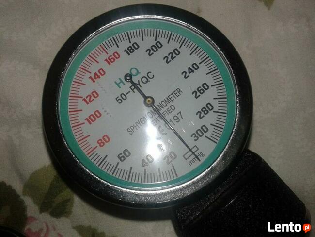 nowy ciśnieniomierz stetoskop słuchawki zegar