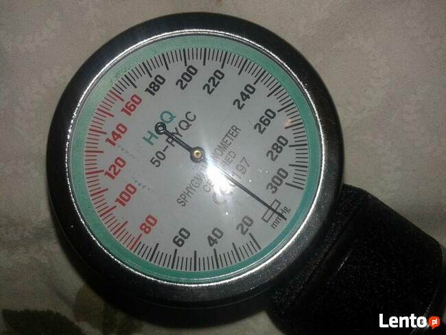 nowy ciśnieniomierz stetoskop słuchawki zegar