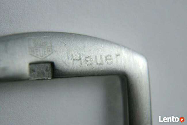 Stalowa Klamerka TAG HEUER, pasek, zegarek.