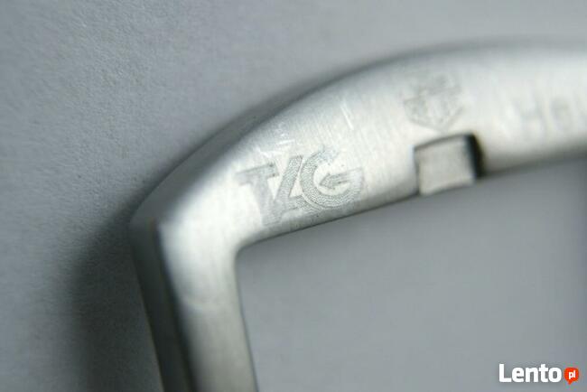 Stalowa Klamerka TAG HEUER, pasek, zegarek.