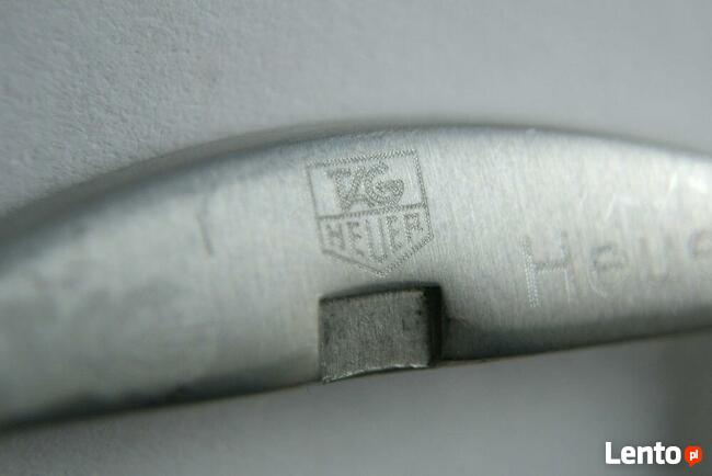 Stalowa Klamerka TAG HEUER, pasek, zegarek.