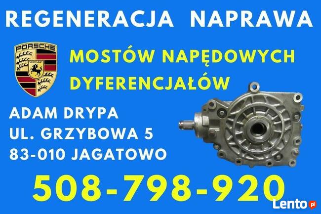 PORSHE CAYENNE dyferencjał most napędowy PRZÓD naprawa