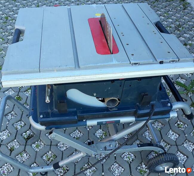 Piła stołowa Bosch GTS 10XC stół mobilny GTA60W