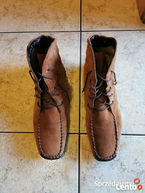 Buty Oryginalne K & S Rozm.40 Skóra naturalna NUBUK
