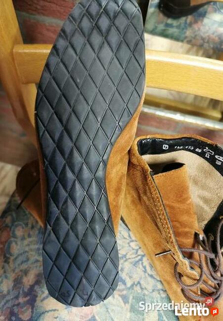 Buty Oryginalne K & S Rozm.40 Skóra naturalna NUBUK