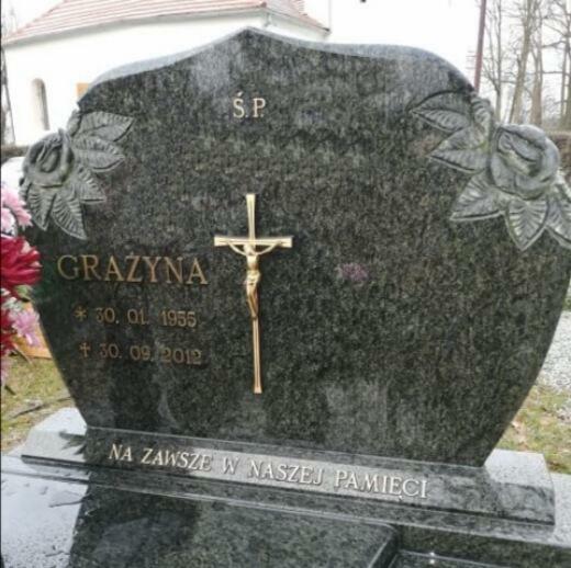 Dopisywanie liter na cmentarzu/usługi kamieniarstwo