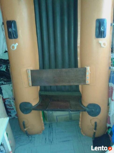 ponton wiosłowo-motorowy deska pod silnik zaburtowy