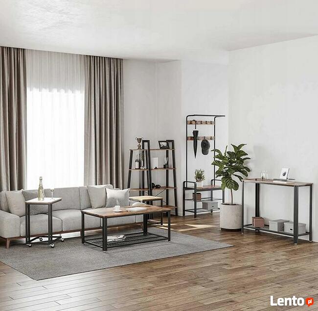 Stolik Kawowy Ława Industrialny Rustykalny Loft 106x60 cm