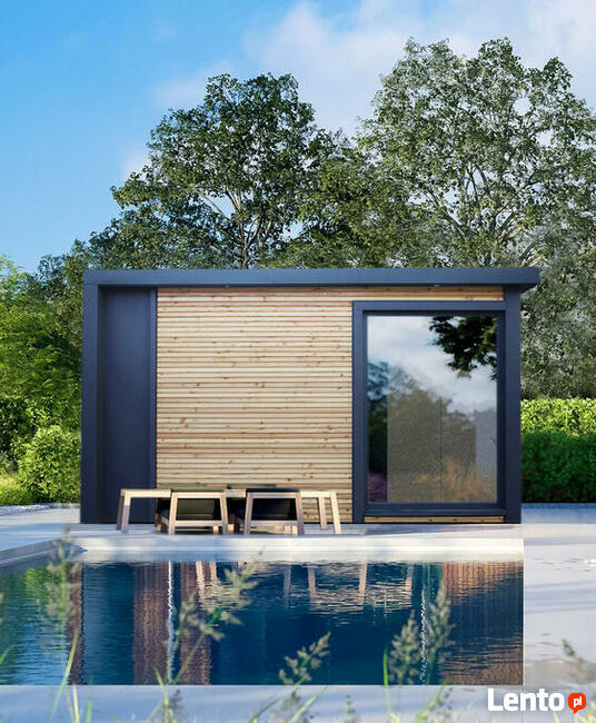 Całoroczny dom ogrodowy, kontener mieszkalny- Modern Houses