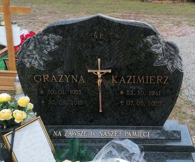 Dopisywanie liter na cmentarzu/usługi kamieniarstwo