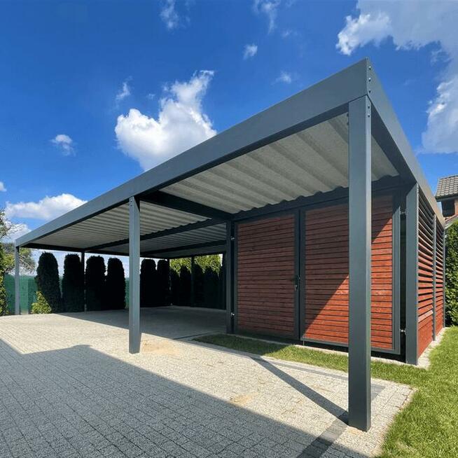 Wiata garażowa, carport, pergola
