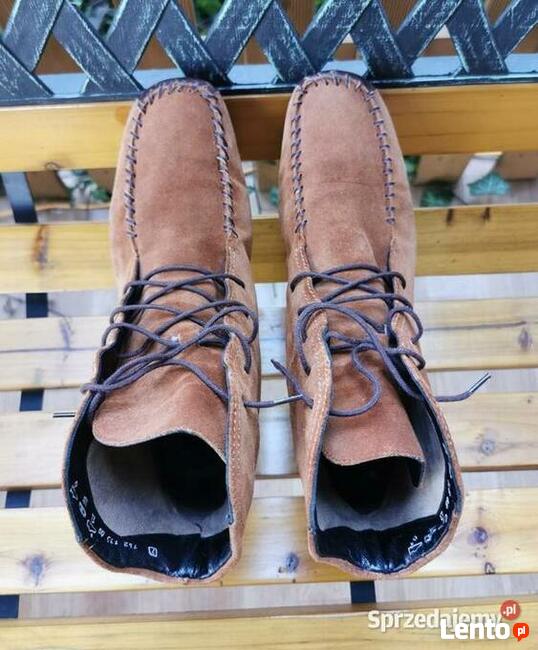 Buty Oryginalne K & S Rozm.40 Skóra naturalna NUBUK