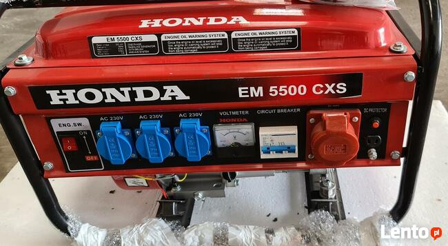 Agregat prądotwórczy Honda 5500  nowy