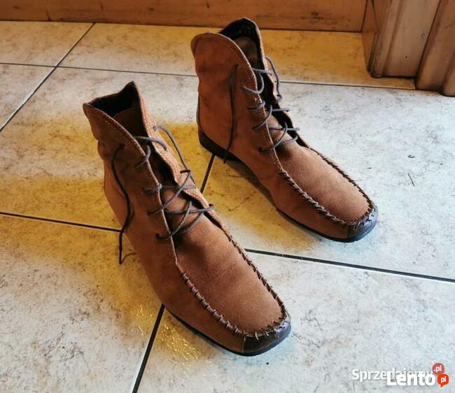 Buty Oryginalne K & S Rozm.40 Skóra naturalna NUBUK