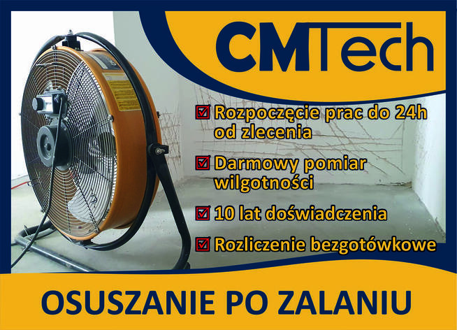 Wypożyczalnia osuszaczy GDYNIA osuszacz powietrza wynajem