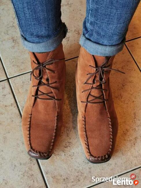 Buty Oryginalne K & S Rozm.40 Skóra naturalna NUBUK