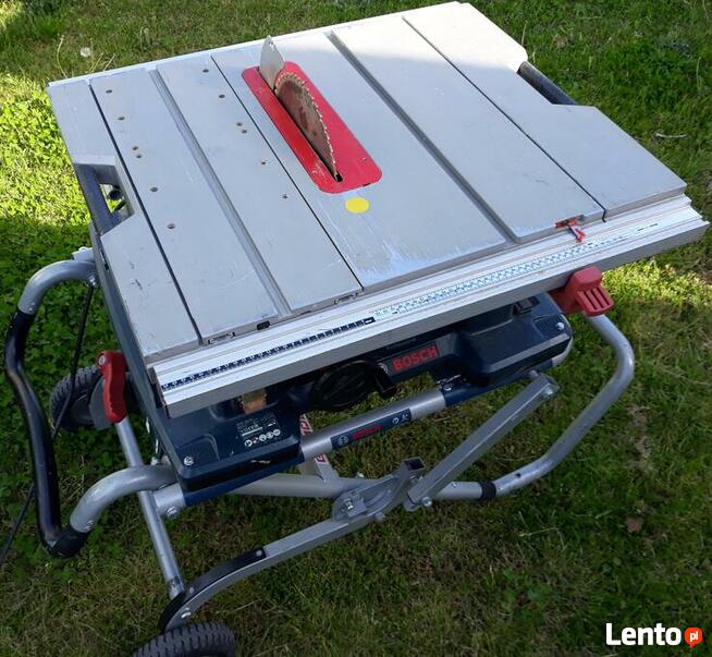 Piła stołowa Bosch GTS 10XC stół mobilny GTA60W