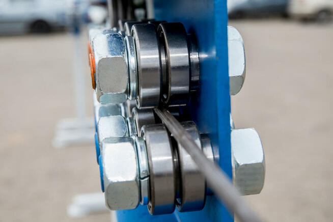 Prościarka do drutu odgromowego PR6/8-7 rolkowa od OLMET