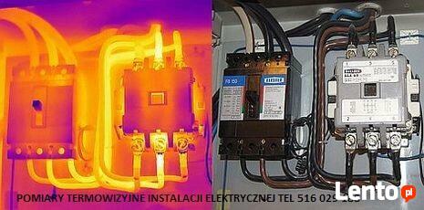 Pomiary termowizyjne instalacji elektrycznej Warszawa