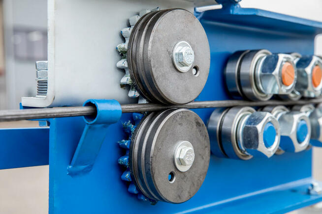 Prościarka do drutu odgromowego PR6/8-7 rolkowa od OLMET