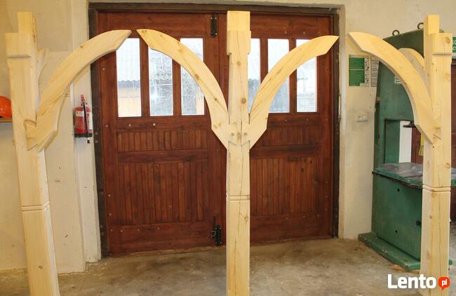 Słup Ozdobny Słupy do altany Altana Zadaszenie Taras Pergola